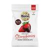 Biona Organic Dark Chocolate Coated Strawberries 45g