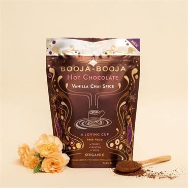 Booja Booja Organic Hot Chocolate Vanilla Chai Spice 200g