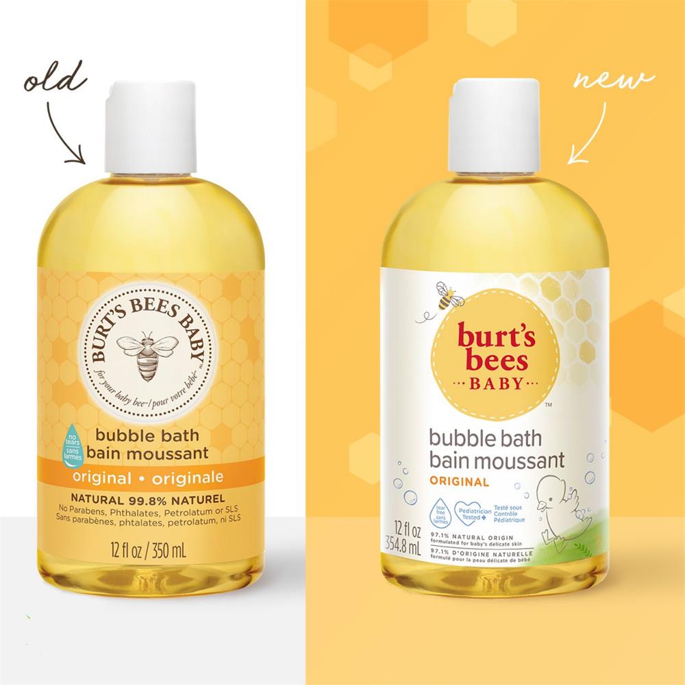 Burt's Bees Baby Original Bubble Bath 354.8ml Nourish.ie Nourish
