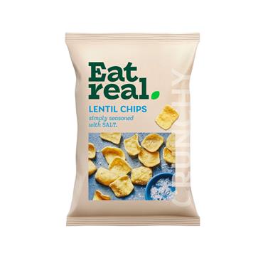 Eat Real Salted Lentil Chips 40g