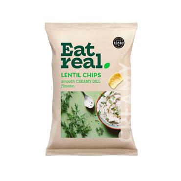Eat Real Creamy Dill Lentil Chips 40g