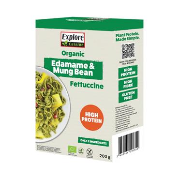 Explore Cuisine Organic Edamame & Mung Bean Fettuccine 200g