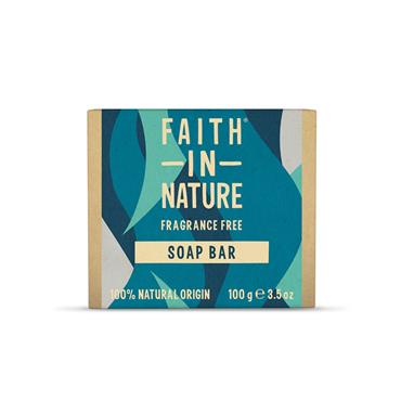 Faith in Nature Fragrance Free Soap Bar 100g