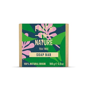 Faith in Nature Tea Tree Soap Bar 100g