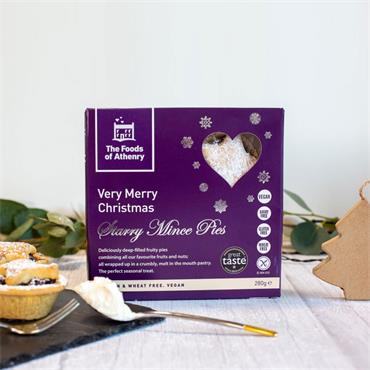 The Foods of Athenry Vegan & Gluten-Free Starry Mince Pies 280g