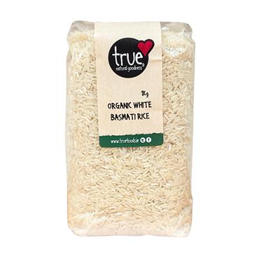 True Natural Goodness Organic Basmati Rice White 1Kg