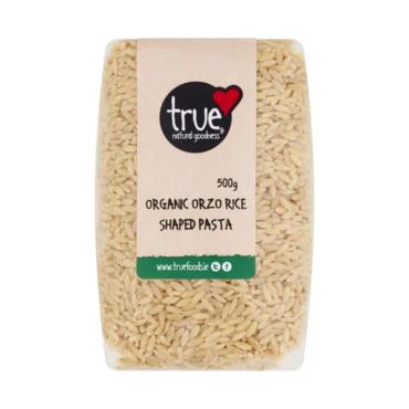 True Natural Goodness Organic Orzo Rice Shaped Pasta 500g