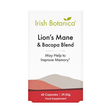Irish Botanica Lion's Mane & Bacopa Blend 60s