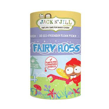 Jack N' Jill Fairy Floss Kids Dental Flossers 30s