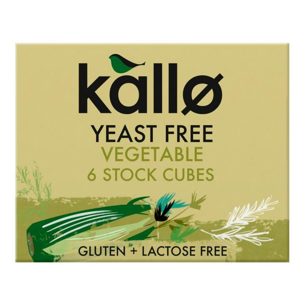 Kallo Yeast Free Vegetable Stock Cubes 6s Nourish.ie