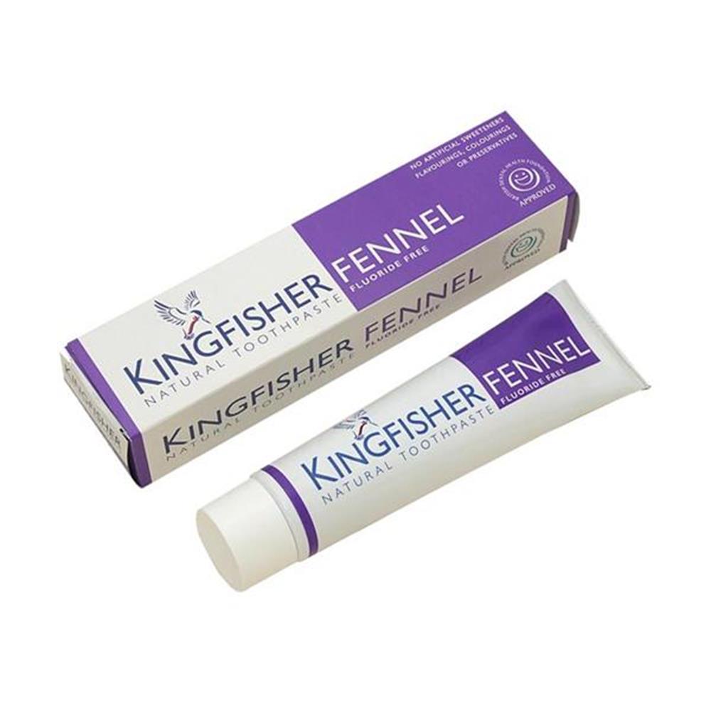 Kingfisher Natural Toothpaste Fennel FluorideFree Toothpaste 100ml Nourish.ie Nourish