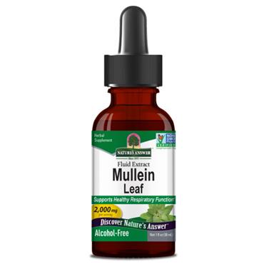 Nature's Answer Mullein Leaf Alcohol-Free Tincture 30ml