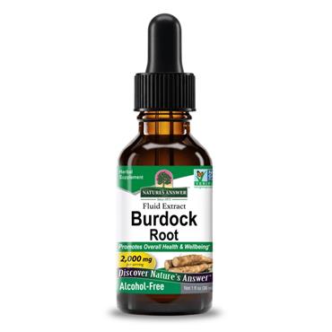 Nature's Answer Burdock Alcohol-Free Tincture 30ml