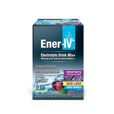 Ener-Life Ener-IV+ Electrolyte Drink Mix 12 Packets