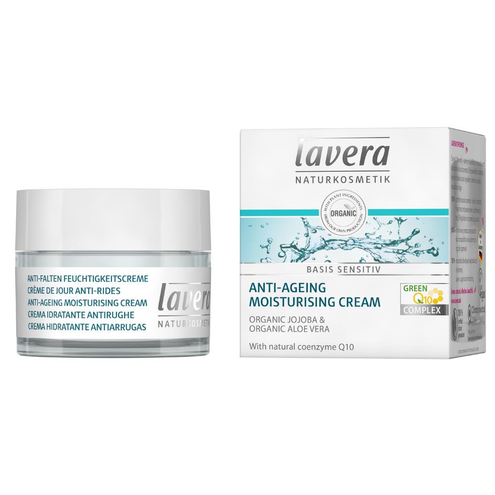 Lavera Basis AntiAging Moisturizing Cream with Q10 50ml Nourish.ie