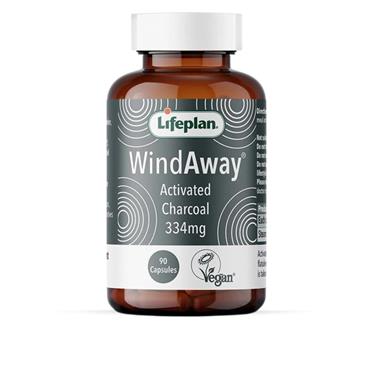 Lifeplan Wind Away Activated Charcoal 334mg 90s
