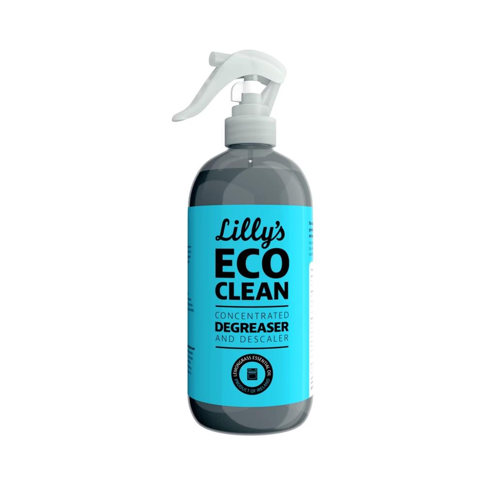 Lilly's Eco Clean Concentrated Degreaser and Descaler Lemongrass 500ml