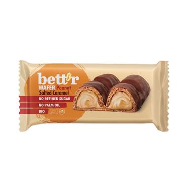 Bett'r Peanut Salted Caramel Wafer 33g
