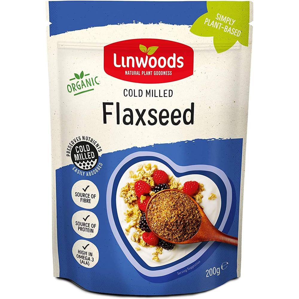 Linwoods Organic Cold Milled Flaxseed 200g Nourish.ie Nourish