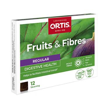Ortis Fruits & Fibres Regular Digestive Health Cubes 120g