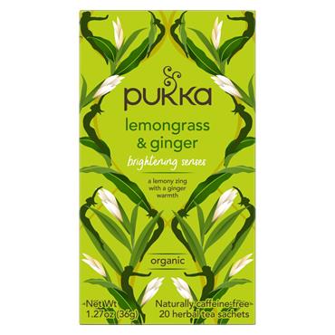 Pukka Organic Lemongrass & Ginger Tea 20s