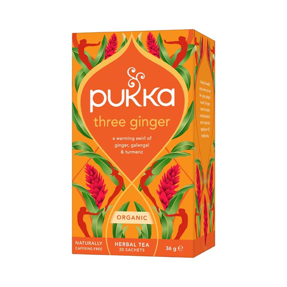 Pukka Organic Three Ginger Tea 20s Nourish.ie Nourish Health Food Store
