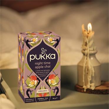Pukka Organic Night Time Apple Chai Tea 20s