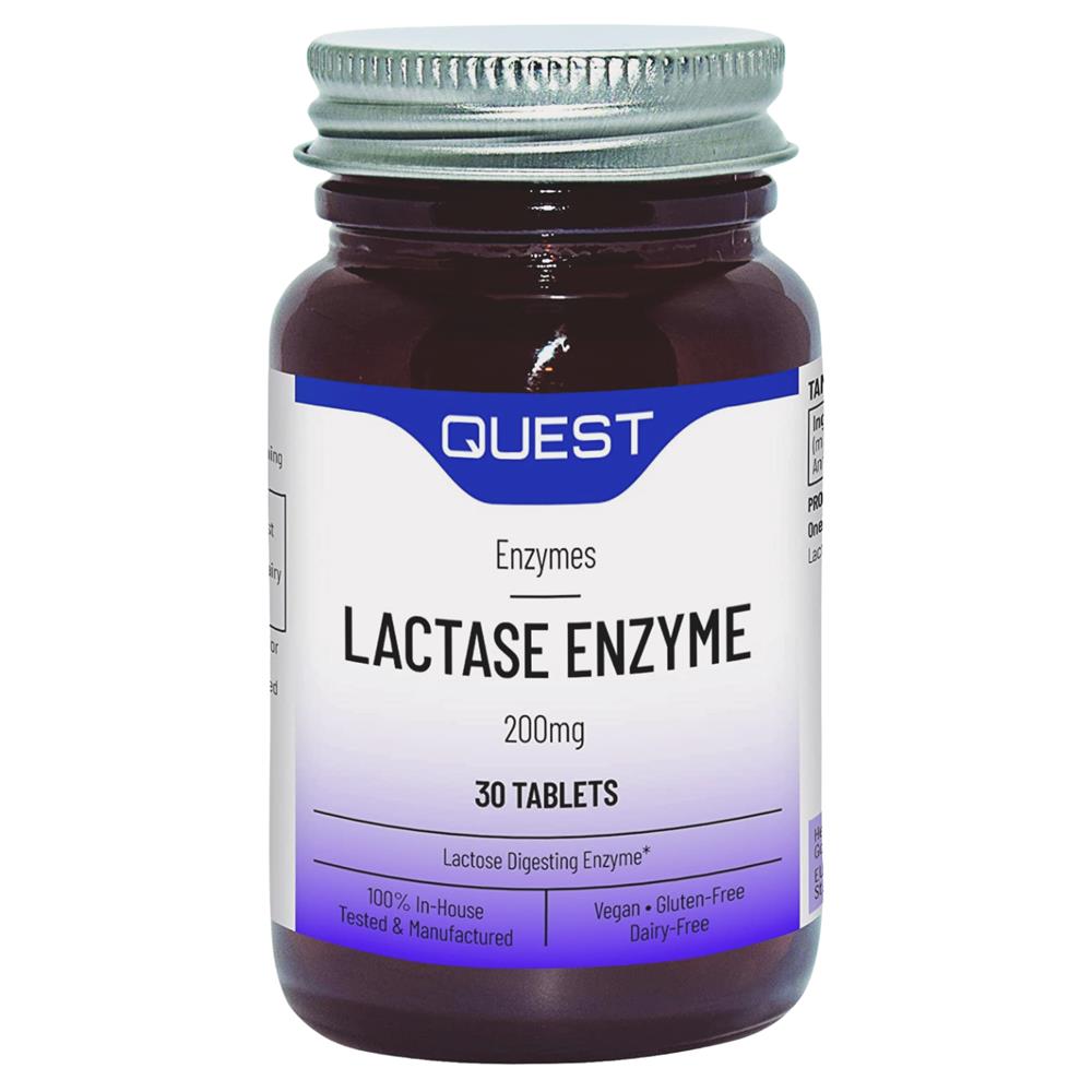 Quest Lactase Enzyme 200mg 30s Nourish.ie Nourish Health Food Store