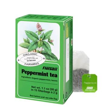 Salus Organic Peppermint Teabags 15s