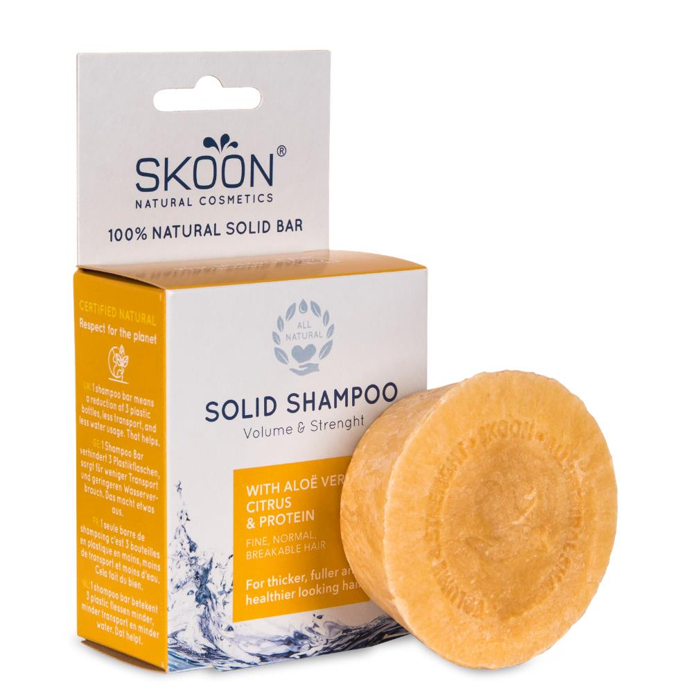 Skoon Volume & Strength Solid Shampoo Bar 90g Nourish.ie Nourish