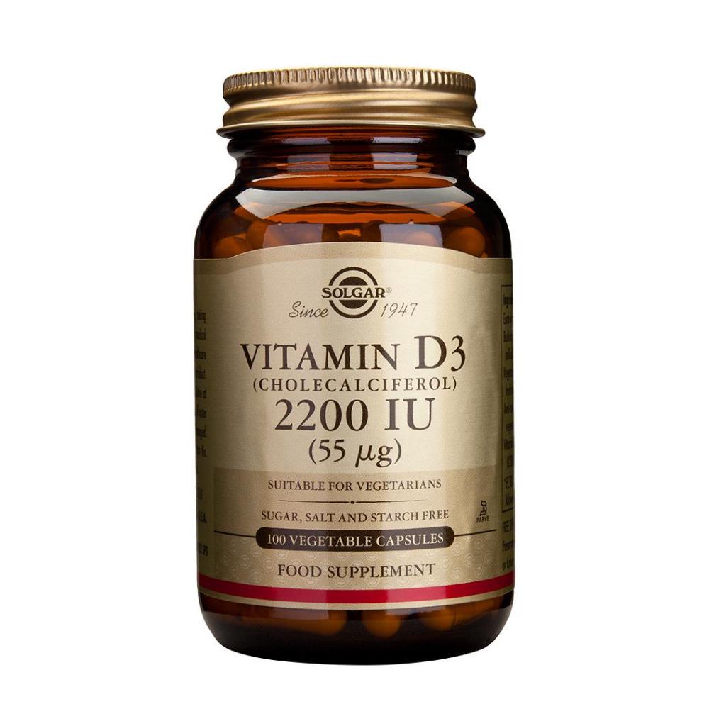 Solgar Vitamin D3 2200IU 100s Nourish.ie Nourish Health Food Store