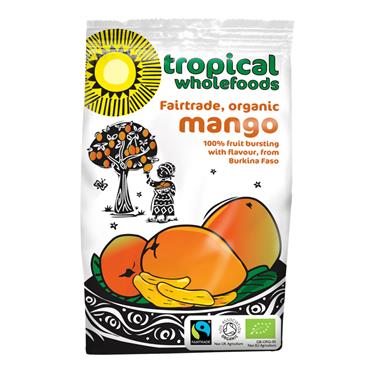 Tropical Wholefoods Fairtrade Mango 100g