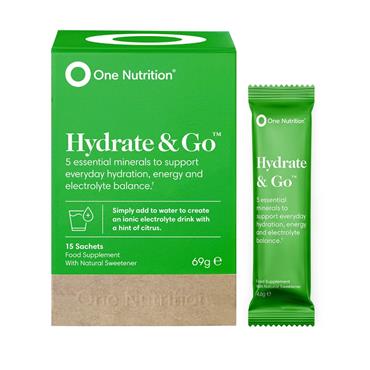 One Nutrition Hydrate & Go 15 sachets