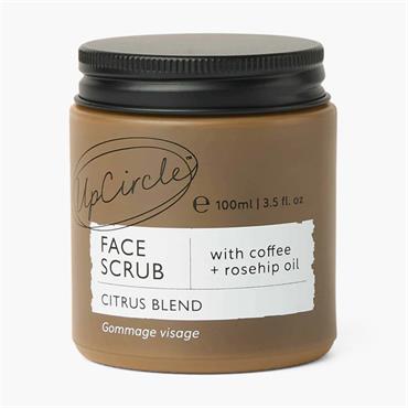 UpCircle Face Scrub with Coffee & Rosehip Oil Citrus Blend 100ml