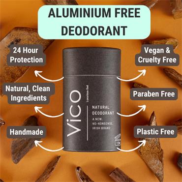Vico Luxurious Oud Natural Deodorant 50g