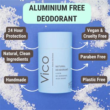 Vico Atlantic Sea Breeze Natural Deodorant 50g