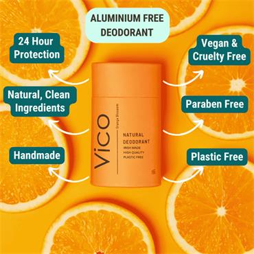 Vico Orange Blossom Natural Deodorant 50g