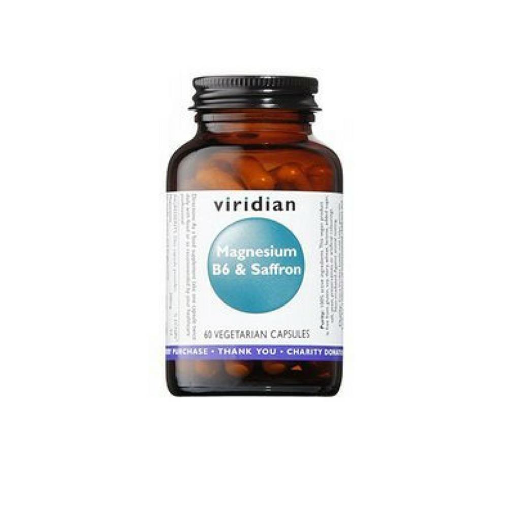 Viridian Magnesium, B6 & Saffron 60s Nourish.ie Nourish Health Food