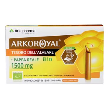 Arko Pharma Arkoroyal Organic Royal Jelly 1500mg