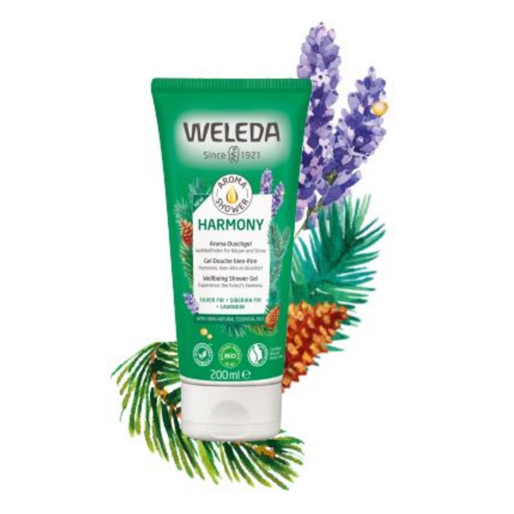 Weleda Harmony Shower Gel 200ml Nourish.ie Nourish Health Food Store