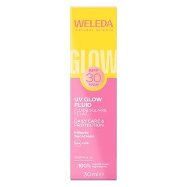 Weleda UV Glow Fluid SPF 30 Mineral Sunscreen 30ml