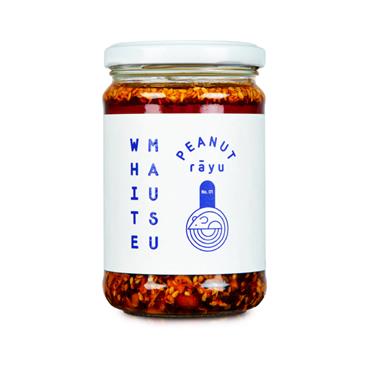 White Mausu Peanut Rayu 240g