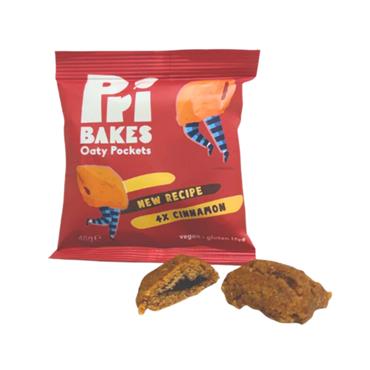 Pri Bakes Oaty Pockets Cinnamon 44g
