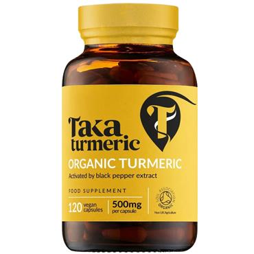Taka Turmeric Organic Turmeric & Black Pepper Extract 120s