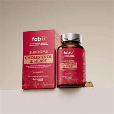 FabU Shrooms Cholesterol & Heart 90s