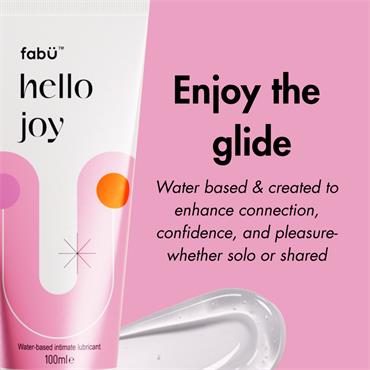 fabU Hello Joy Water-based Intimate Lubricant 100ml