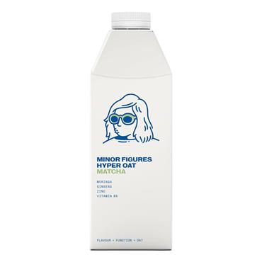 Minor Figures Hyper Oat Matcha Flavour Oat Drink 750ml