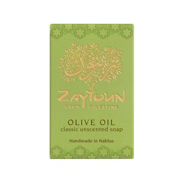Zaytoun Olive Oil Soap Unscented 100g