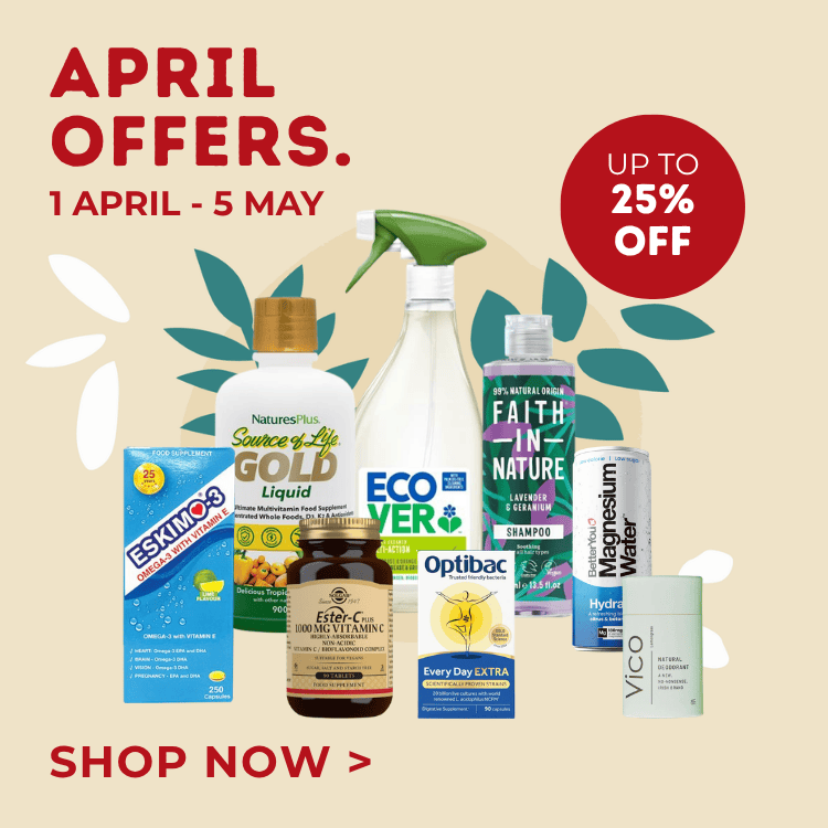 April offers. Up to 25% Off. Shop now.