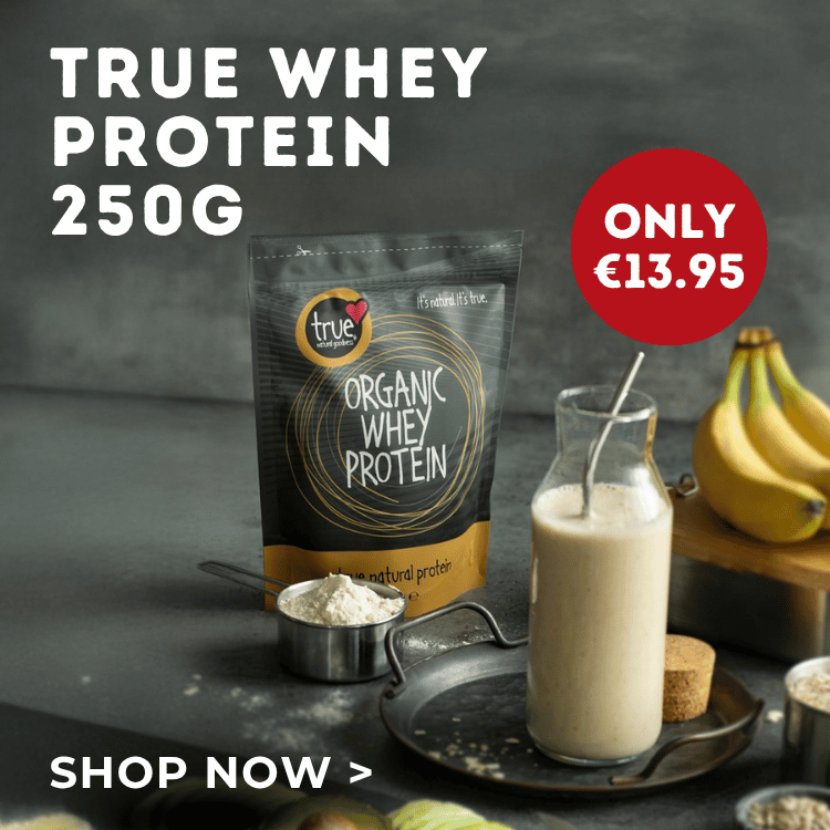 True Whey Protein 250g only 13.95. Shop now.
